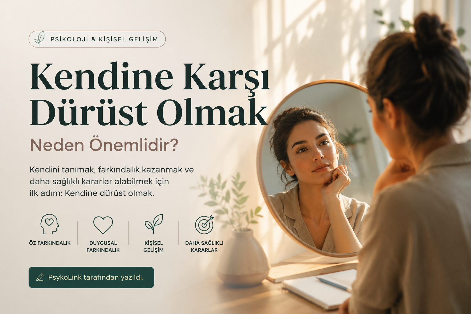 Kendine Karşı Dürüst Olmak Neden Önemlidir? Kendini Açıkça Tanımanın Faydaları ve Yolları