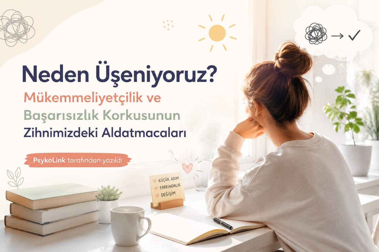 Neden Üşeniyoruz? Mükemmeliyetçilik ve Başarısızlık Korkusunun Zihnimizdeki Aldatmacaları